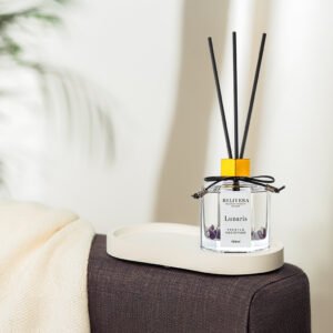 aroma diffuser bottle with sticks living room